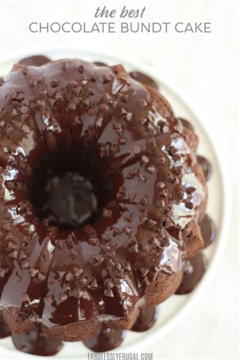 chocolate sour cream bundt cake recipe