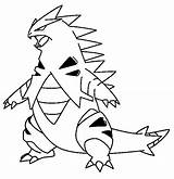 Tyranitar Infernape Garchomp Imagui Pokémon Victini Coloriage Bastiodon Sketchite Pintar sketch template