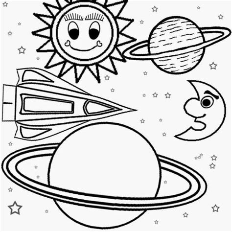 pictures  planets  color planet coloring pages space coloring