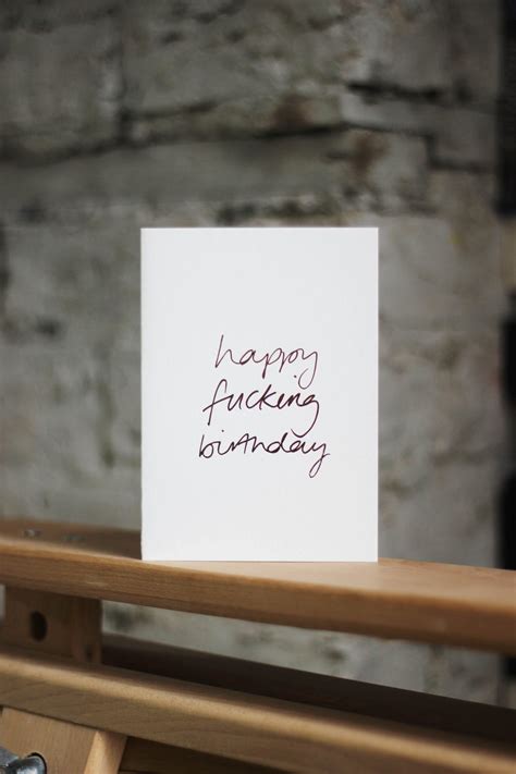 happy fucking birthday card april and the bear
