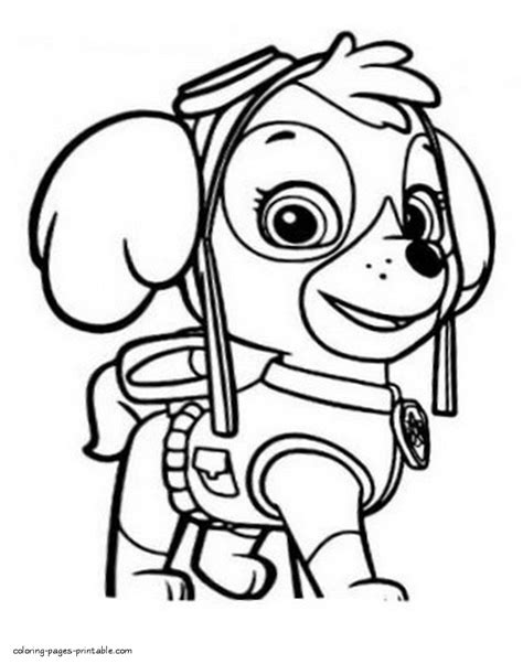 paw patrol printable coloring pages coloring pages printablecom