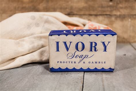 vintage  ivory soap bar original unopened package advertising bathroom laundry room