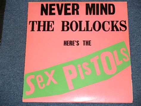 sex pistols never mind the bollocks custom label and contains sub