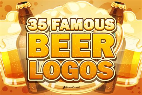 famous beer logos brandcrowd blog