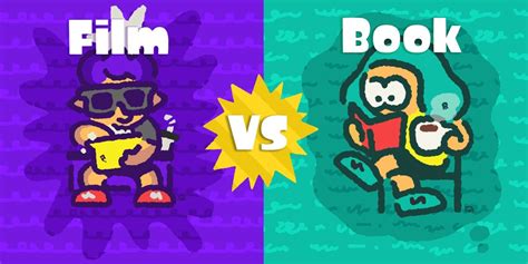 it s film vs book in the next european splatoon 2 splatfest nintendo life