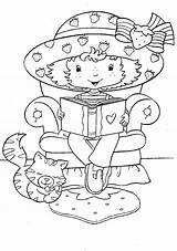 Coloring Pages Strawberry Shortcake Krafty Kidz Center sketch template