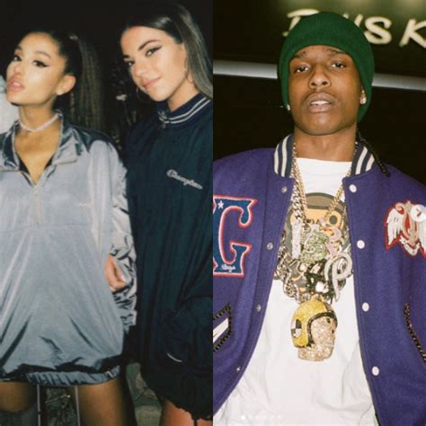 ariana grande s friend is crushing on a ap rocky after he