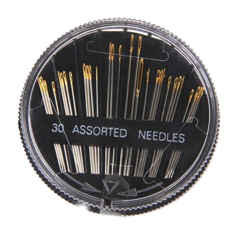 pieces  count assorted hand sewing needles set  needle