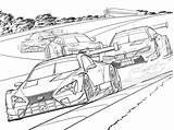 Dibujos Coches カー ぬりえ スポーツ Lexus Jp Motorsport Coloriages sketch template