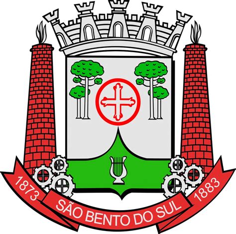 Bandeira E Brasão Prefeitura De São Bento Do Sul