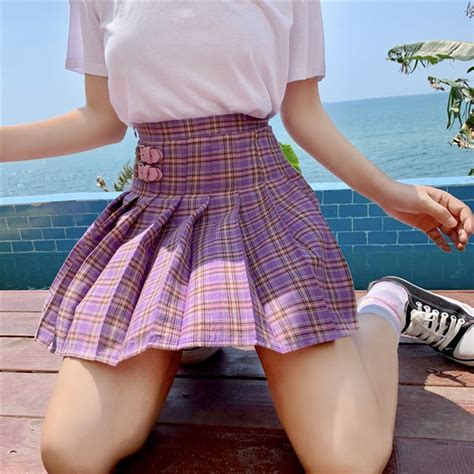 preppy girl pleated skirt sissy dream