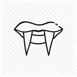Vampire Teeth Drawing Getdrawings sketch template