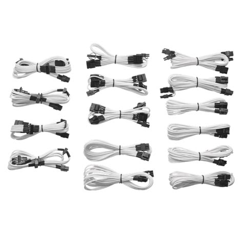 corsair standard power cable kit white walmartcom walmartcom