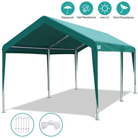 advance outdoor    heavy duty carport car canopy garage boat shelter party tent