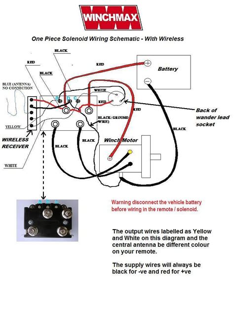 winch wiring diagram heavy duty winch solenoid offroad allbright equivalent recovery