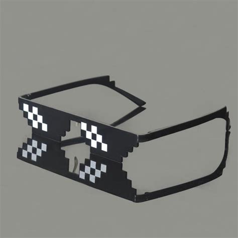 Mosaic Sunglasses Trick Toy Thug Life Glasses Deal With It Glasses