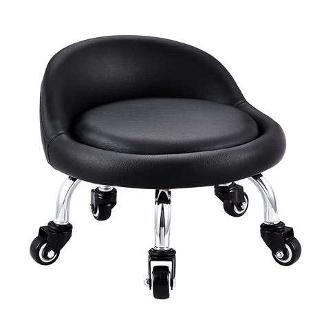 buy lanstics  roller seat stools  wheels chair leather cushion roller seats   rest