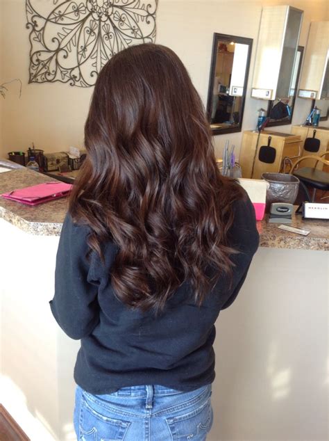chocolate brown hair color ideas  brunettes eazy glam