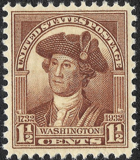 george washington bicentennial  postage stamps herbert booker