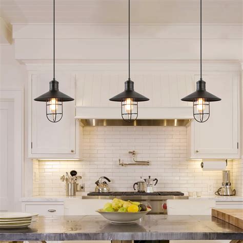 modern kitchen pendant lighting image