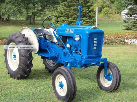 ford  offset tractor diesel restored