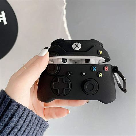 airpods case  funny gamepad air pods  cover design soft silicone airpods  charging case