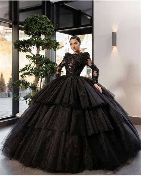 Elegant Black Ball Gown Quinceanera Dresses Beautydresses In 2021