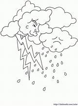 Coloring Rain Pages Storm Cloud Weather Lightning Clouds Color Drawing Cartoon Stratus Printable Getdrawings Clip Getcolorings Designlooter Comments Popular Stormtrooper sketch template