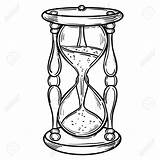 Drawing Antique Reloj Arena Para Hourglass Colorear Sand Clock Coloring Glass Tattoo Hour Illustration Drawings Getdrawings Childrencoloring Sketch sketch template