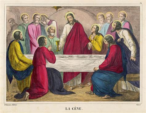 jesus   twelve disciples  drawing  mary evans picture