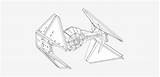Tie Fighter Drawing Sketch Getdrawings Transparent Seekpng sketch template