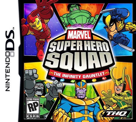 jogo nintendo ds marvel super hero squad original   em mercado