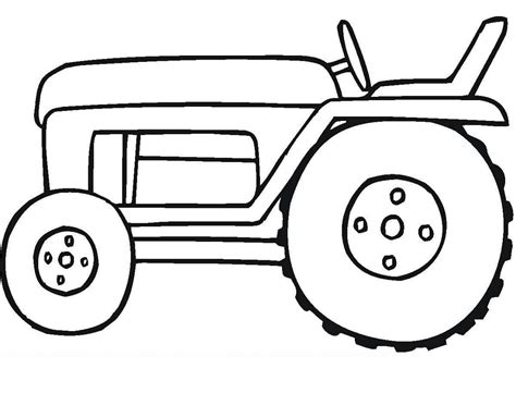 small tractor coloring page  printable coloring pages  kids