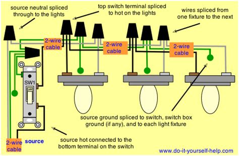 wiring diagram  multiple light fixtures diy vanity mirror pinterest lights light