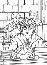 Potter Harry Coloring Pages Printable Colorir Para Desenhos Print Poter Filminspector Gif sketch template