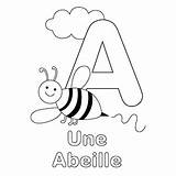 French Coloring Pages Christmas Alphabet sketch template