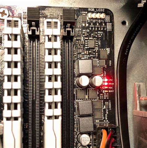 motherboard asrock  stuck  post cpudram red leds  super user