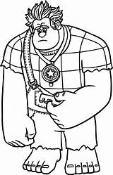 Ralph Wreck Coloring Pages Sorry Getcolorings Printable Color Getdrawings sketch template