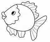 Fish Coloring Cute Pages Printable Color Getcolorings Print sketch template