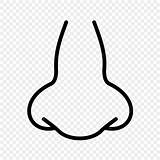 Nose Hidung Hitam Putih Kartun Pngtree Animasi Ikon Latar Drawing Symbol Turun Muat Besar Ilustrasi Respiration Rhinology Organ Belakang Percuma sketch template