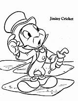 Coloring Cricket Jiminy Pinocchio Disney Pages Kids Hobbes Calvin Printable Clipart Drawings Jam Space Books Animal Bug Confused Cartoon Popular sketch template