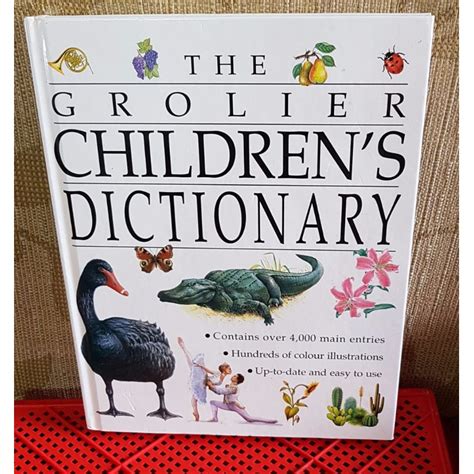 grolier childrens dictionary hobbies toys books magazines