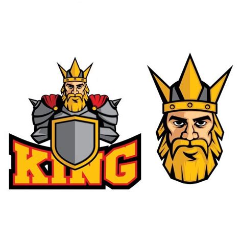 king logo design hd