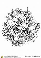 Coloriage Bouquet Imprimer sketch template