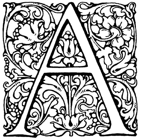 alphabet coloring pages  kids  adults  coloring