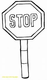 Stop Coloring Signs Pages Printable Getcolorings Print sketch template