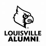 Louisville Logo University Coloring Pages Template sketch template