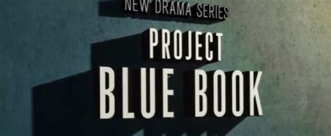 historys  ufo series project blue book  premiere  january
