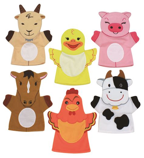 farm animal hand puppets   animal hand puppets hand puppets