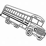 Bus Coloring City Pages Getcolorings sketch template